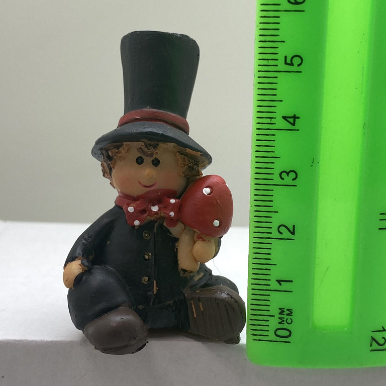 Innenmodell "Schornsteinfeger mit Pilz" - 30 x 47 mm