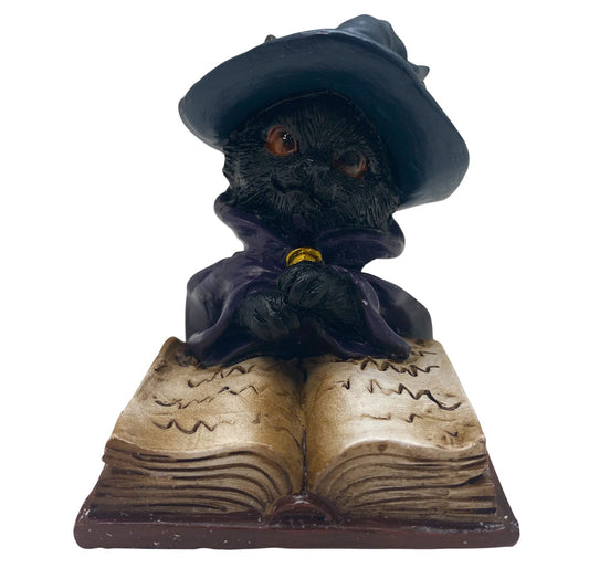 Innenmodell "Schwarze Katze mit blauen Hut" - 50 x 70 mm