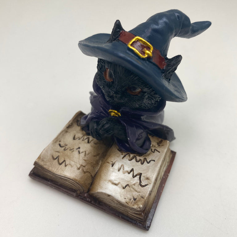 Innenmodell "Schwarze Katze mit blauen Hut" - 50 x 70 mm